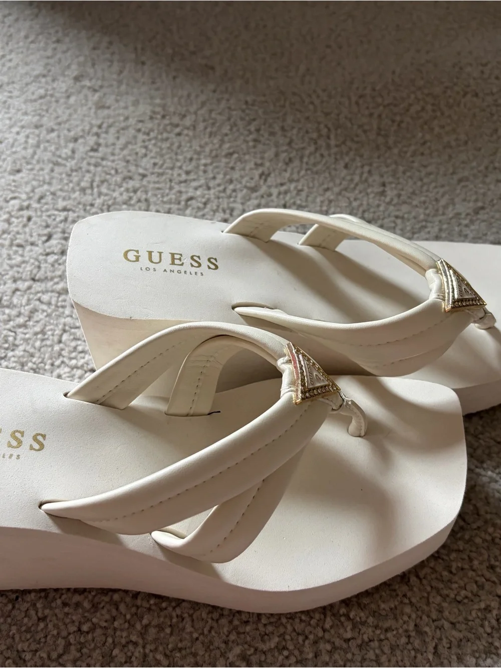 Guess platform thong